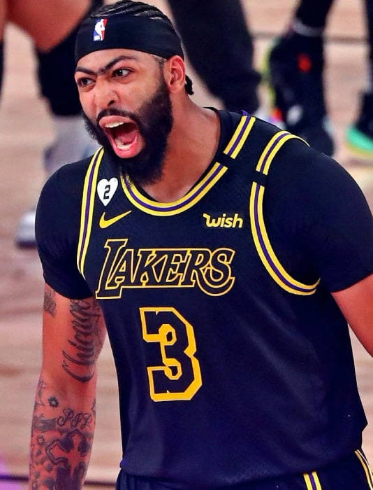 Anthony Davis, Los Angeles Lakers 'Black Mamba' - Cliquez sur l'image pour la fermer